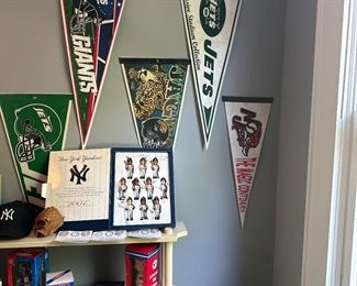 Lots of Sports Pennants