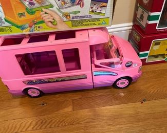 Vintate Barbie Magical Motorhome