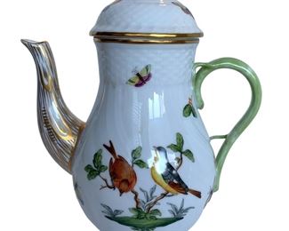 Herend Rothchild Coffee or teapot