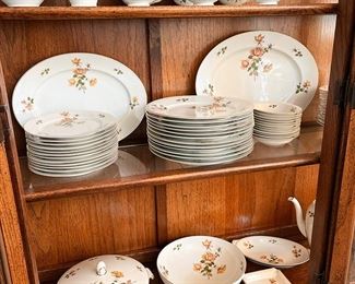 Set of 12 Rosenthal China with serving pieces