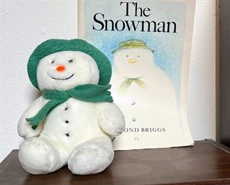 The Snowman book and original stuffed toy