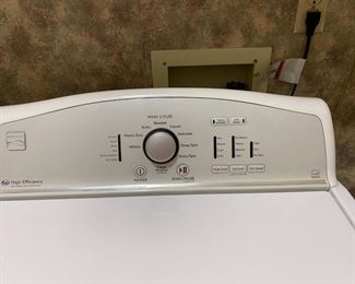 Kenmore Top Loading washer, high efficiency