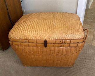 large blanket or pillow basket