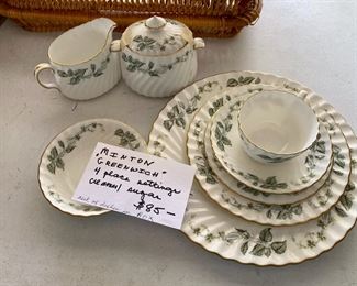 Minton Greenwich bone china set