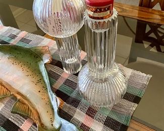 Ofnah crystal reversible candlesticks 