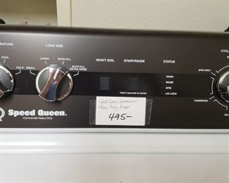 Speed Queen commercial heavy duty washer