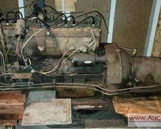 2A 1954 Packard Thunderbolt Straight Eight 327 Engine and ULTRAMATIC Transmission