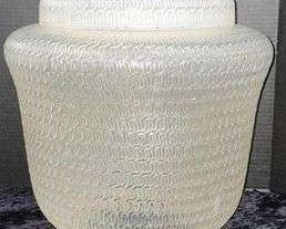 10 RARE Antique La Crosse Lamppost or Street Light Globe.