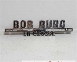 15 Bob Burg La Crosse Emblem