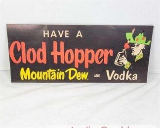 21 Bumper Sticker MOUNTAIN DEW CLOD HOPPER