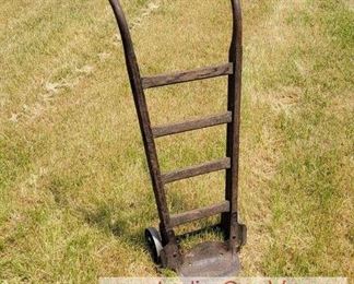 Antique Barrel Cart Dolly