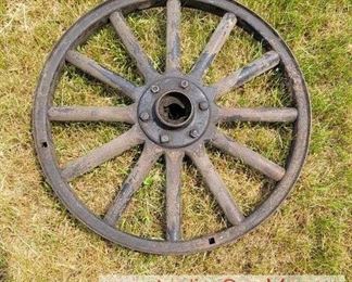 Antique Rim Wheel. 23 Diameter