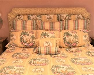 Yellow custom bedding