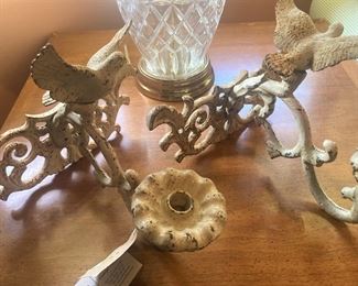 Bird candle holders