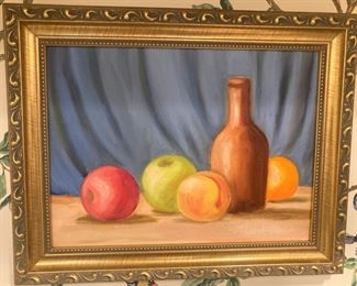 Framed still-life