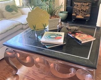 Large square coffee table