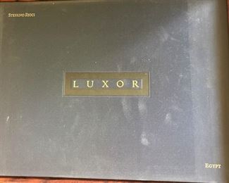 Boxed "Luxor" book from Egypt