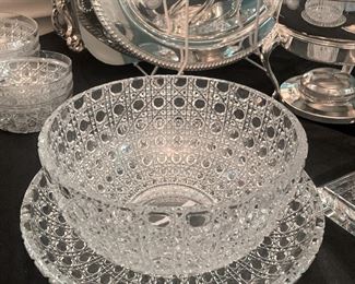 Lovely bowl with underplate