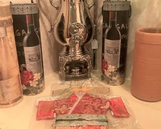 Silverplate coffee urn