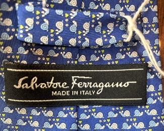 Salvatore Ferragamo ties from Italy