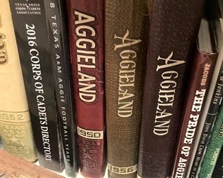 Texas A & M yearbooks and directories