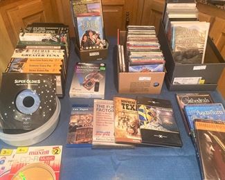 CD's and movies