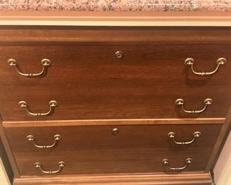 Lateral file cabinet