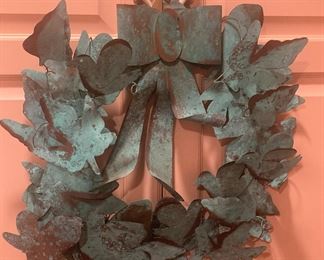 Metal wreath