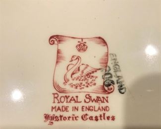 "Historic Castles" by Royal Swan - made in England