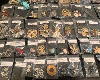 Some of the many pieces of jewelry