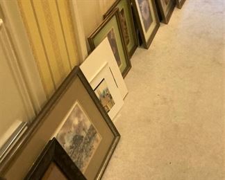 Miscellaneous framed art