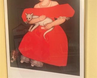 Framed Poster - American Folk Painters - Whitney Museum of American Art of Three Centuries -  Feb. 26-May 13, 1980