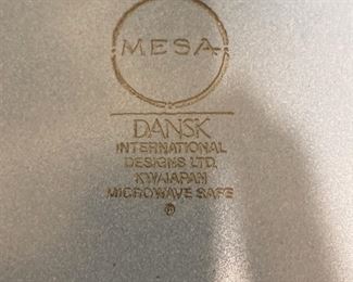 Dansk "Mesa" dishes