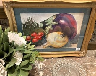 Vegetable still-life