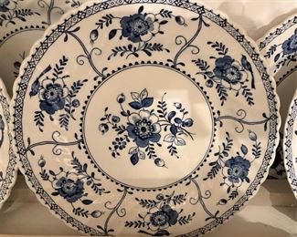 Johnson Bros "Indies Blue" - Made in England