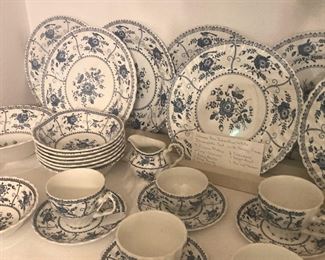 Johnson Bros "Indies Blue" - Made in England