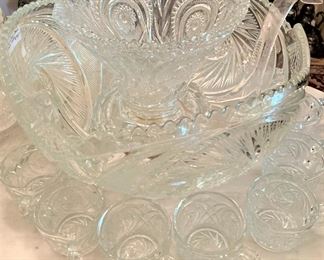 Another lovely punch bowl and cups
