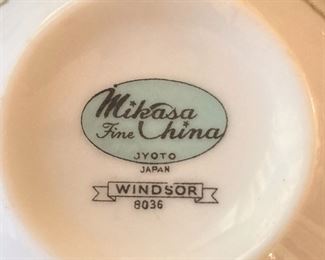 Mikasa "Windsor" china