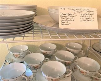 48 pieces of Vintage Mino Fine China - "Joyce"