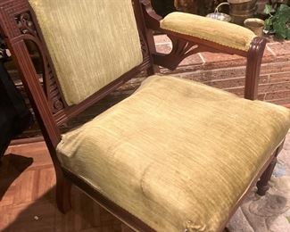 Antique corner chair