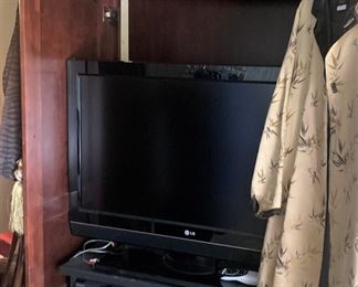 TV and TV armoire