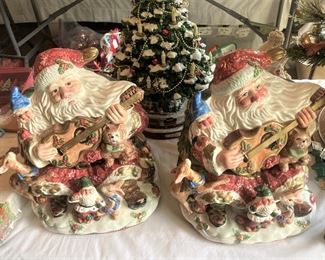 Some of the many Christmas items