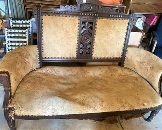 Very old settee - needs some love!