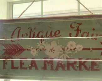 Flea Market sign