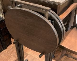 Wooden TV trays