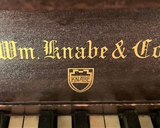 Piano by Wm. Knabe & Co.
