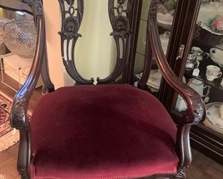 Unique antique chair