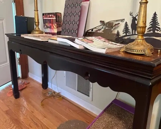 Wood Side Table 