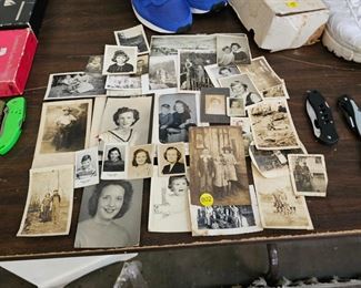 LOT OF VINTAGE PHOTOS
