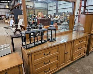 LARGE DRESSER WITH MIRROR
